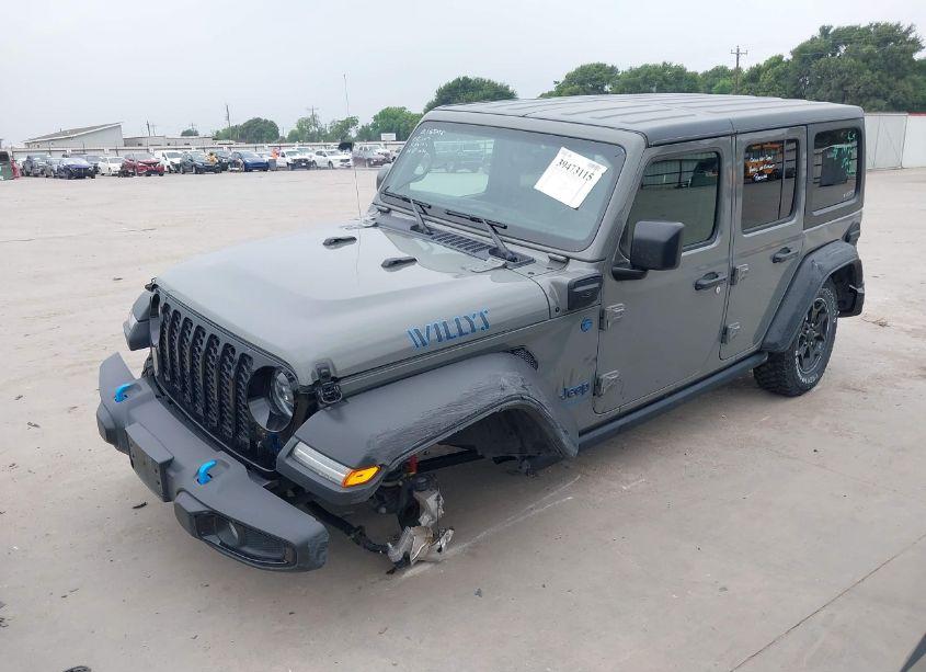 Photo 2 of 2023 Jeep Wrangler 4XE 4X4 (VIN 1C4JJXN67PW628989)