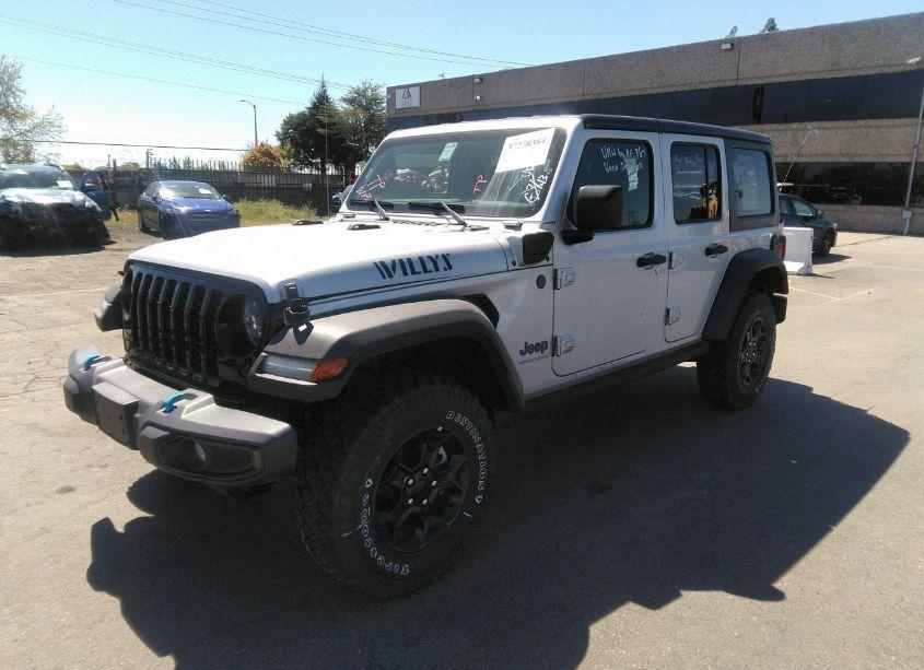 Photo 2 of 2023 Jeep Wrangler 4XE 4X4 (VIN 1C4JJXN67PW629026)