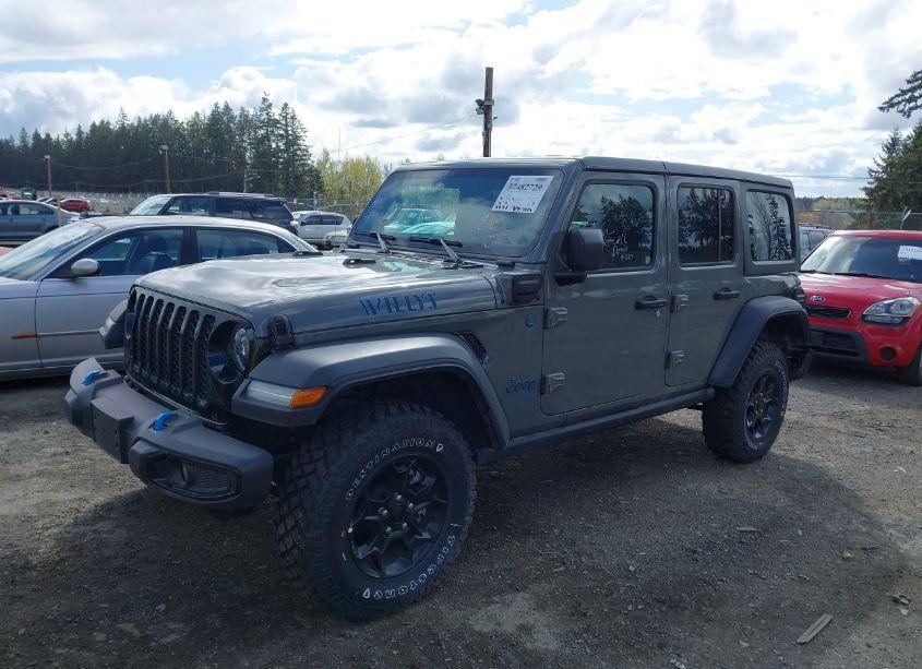 Photo 2 of 2023 Jeep Wrangler 4XE 4X4 (VIN 1C4JJXN67PW630886)