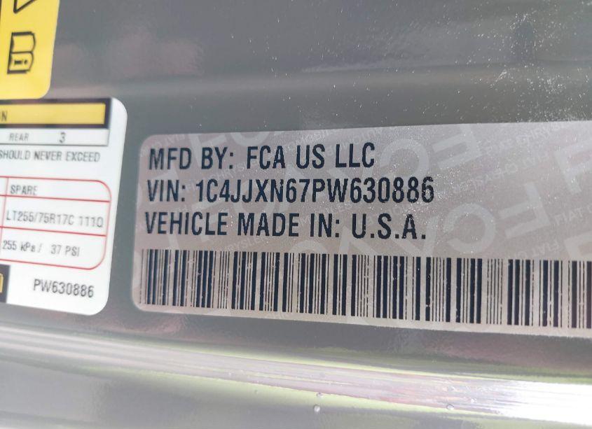 Photo 9 of 2023 Jeep Wrangler 4XE 4X4 (VIN 1C4JJXN67PW630886)