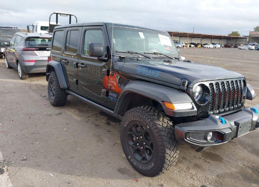 2023 Jeep Wrangler 4XE 4X4 (VIN 1C4JJXN68PW629052) main photo