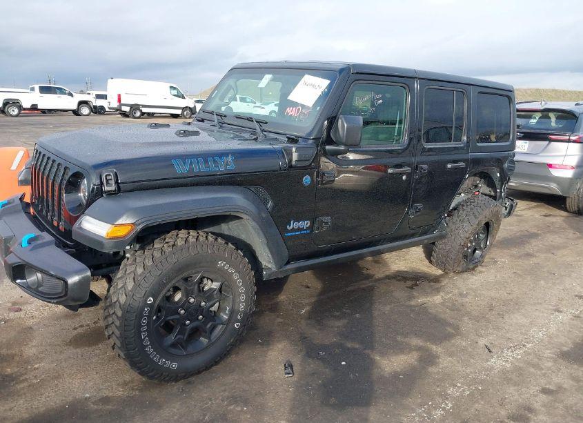 Photo 2 of 2023 Jeep Wrangler 4XE 4X4 (VIN 1C4JJXN68PW629052)