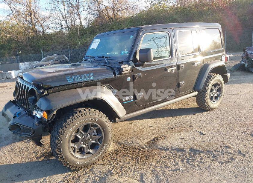 Photo 2 of 2023 Jeep Wrangler 4XE 4X4 (VIN 1C4JJXN69PW629352)