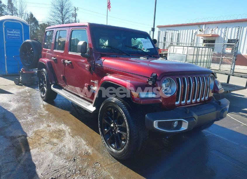 2021 Jeep Wrangler 4XE UNLIMITED SAHARA 4X4 (VIN 1C4JJXP60MW688749) main photo