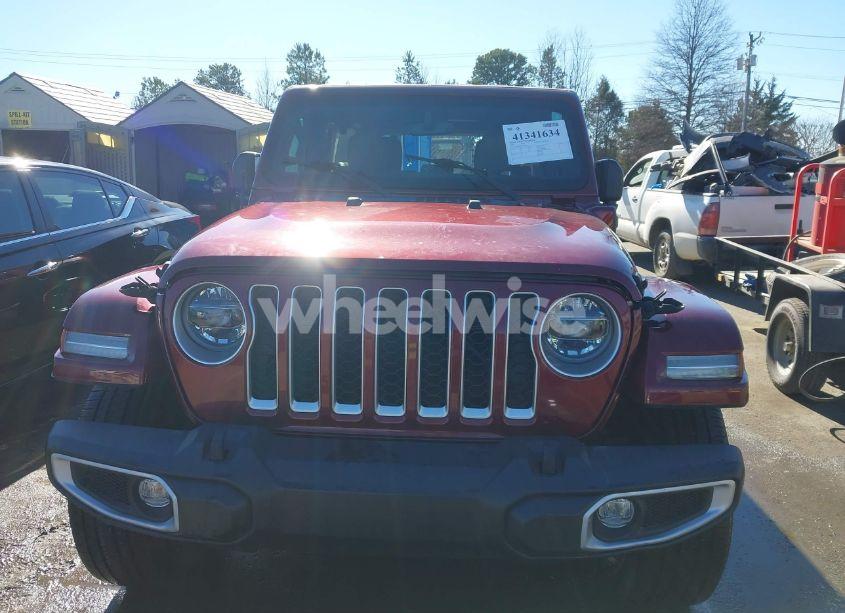 Photo 13 of 2021 Jeep Wrangler 4XE UNLIMITED SAHARA 4X4 (VIN 1C4JJXP60MW688749)