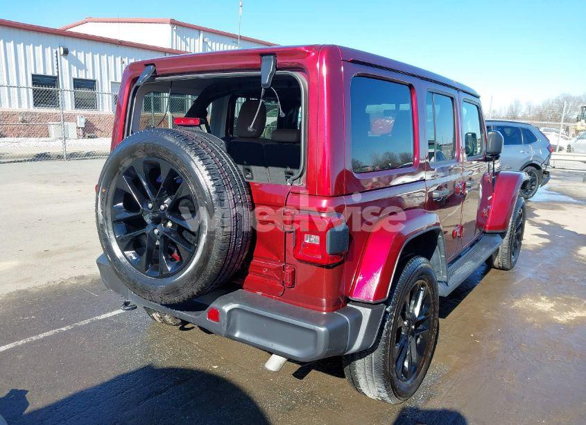 Photo 4 of 2021 Jeep Wrangler 4XE UNLIMITED SAHARA 4X4 (VIN 1C4JJXP60MW688749)