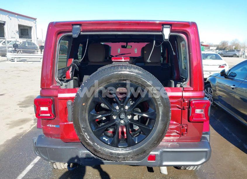 Photo 6 of 2021 Jeep Wrangler 4XE UNLIMITED SAHARA 4X4 (VIN 1C4JJXP60MW688749)