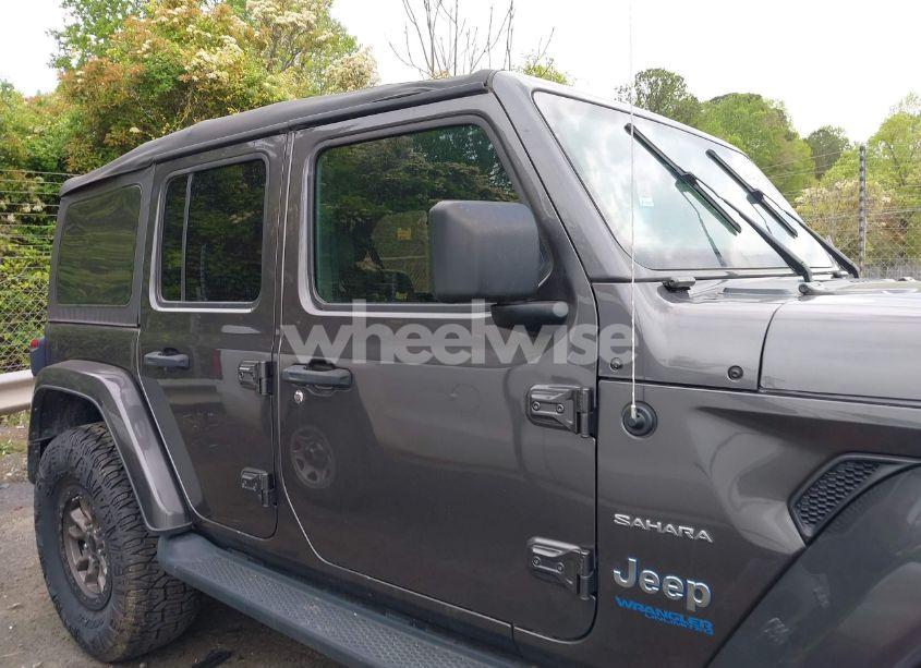 Photo 13 of 2021 Jeep Wrangler 4XE UNLIMITED SAHARA 4X4 (VIN 1C4JJXP60MW704738)
