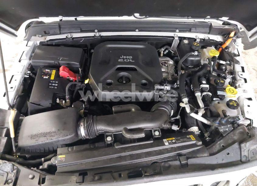 Photo 10 of 2021 Jeep Wrangler 4XE UNLIMITED SAHARA 4X4 (VIN 1C4JJXP60MW830307)