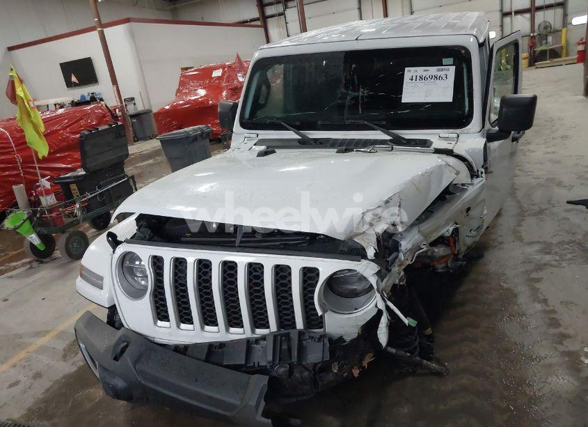 Photo 12 of 2021 Jeep Wrangler 4XE UNLIMITED SAHARA 4X4 (VIN 1C4JJXP60MW830307)