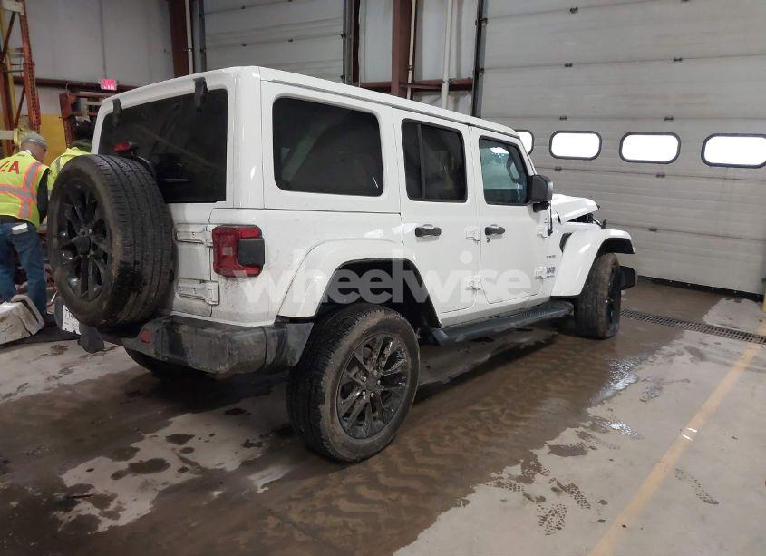 Photo 4 of 2021 Jeep Wrangler 4XE UNLIMITED SAHARA 4X4 (VIN 1C4JJXP60MW830307)