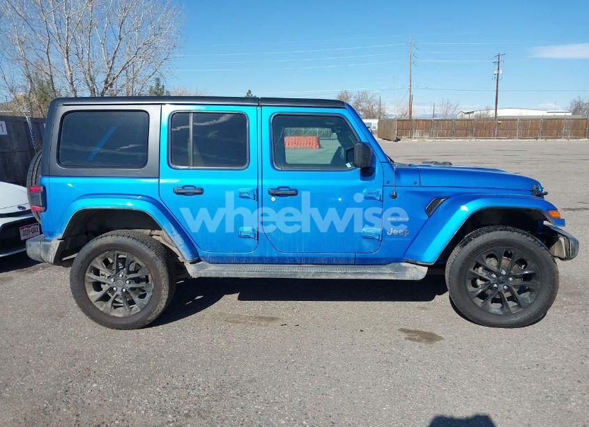 Photo 14 of 2023 Jeep Wrangler 4XE SAHARA 4X4 (VIN 1C4JJXP60PW513969)