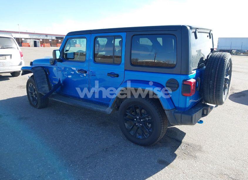 Photo 3 of 2023 Jeep Wrangler 4XE SAHARA 4X4 (VIN 1C4JJXP60PW513969)
