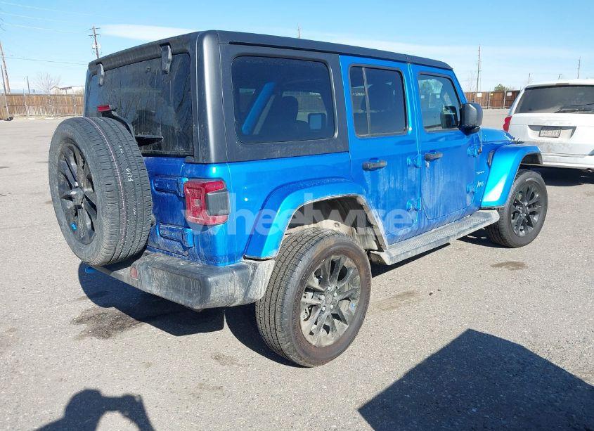 Photo 4 of 2023 Jeep Wrangler 4XE SAHARA 4X4 (VIN 1C4JJXP60PW513969)