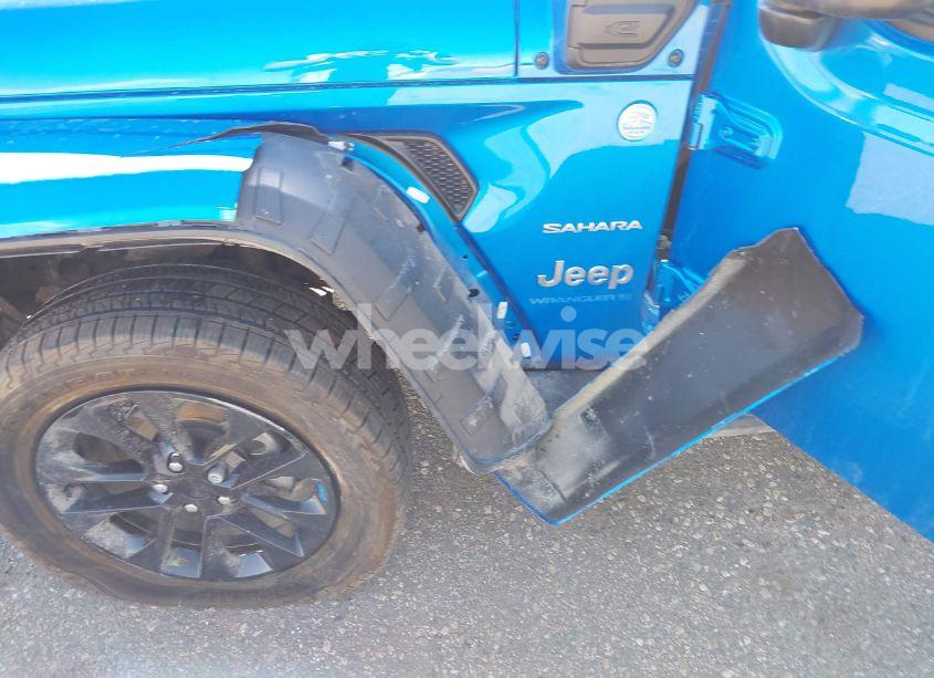 Photo 6 of 2023 Jeep Wrangler 4XE SAHARA 4X4 (VIN 1C4JJXP60PW513969)