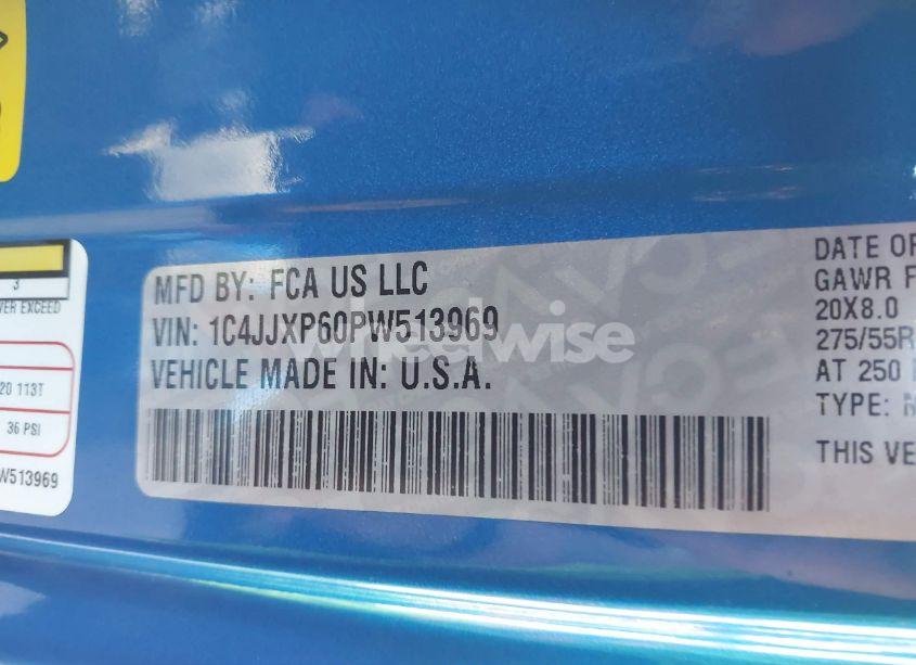 Photo 9 of 2023 Jeep Wrangler 4XE SAHARA 4X4 (VIN 1C4JJXP60PW513969)