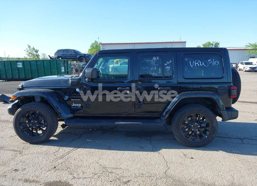Photo 15 of 2023 Jeep Wrangler 4XE SAHARA 4X4 (VIN 1C4JJXP60PW627051)