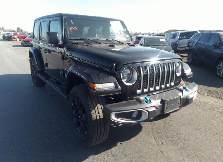 2023 Jeep Wrangler 4XE SAHARA 4X4 (VIN 1C4JJXP60PW660941) main photo