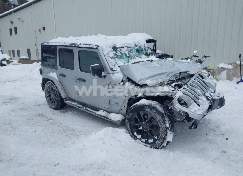 2023 Jeep Wrangler 4XE SAHARA 4X4 (VIN 1C4JJXP60PW686083) main photo
