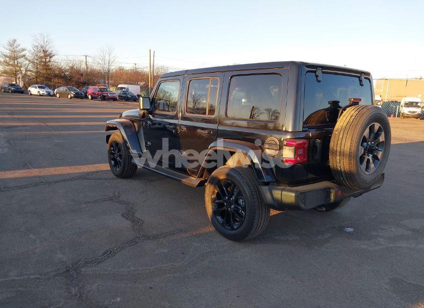 Photo 3 of 2021 Jeep Wrangler 4XE UNLIMITED SAHARA 4X4 (VIN 1C4JJXP61MW730460)