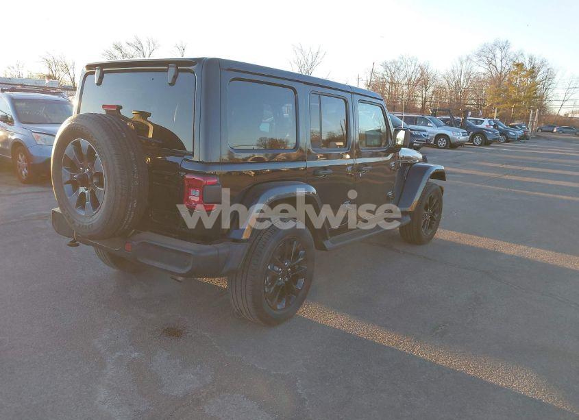 Photo 4 of 2021 Jeep Wrangler 4XE UNLIMITED SAHARA 4X4 (VIN 1C4JJXP61MW730460)