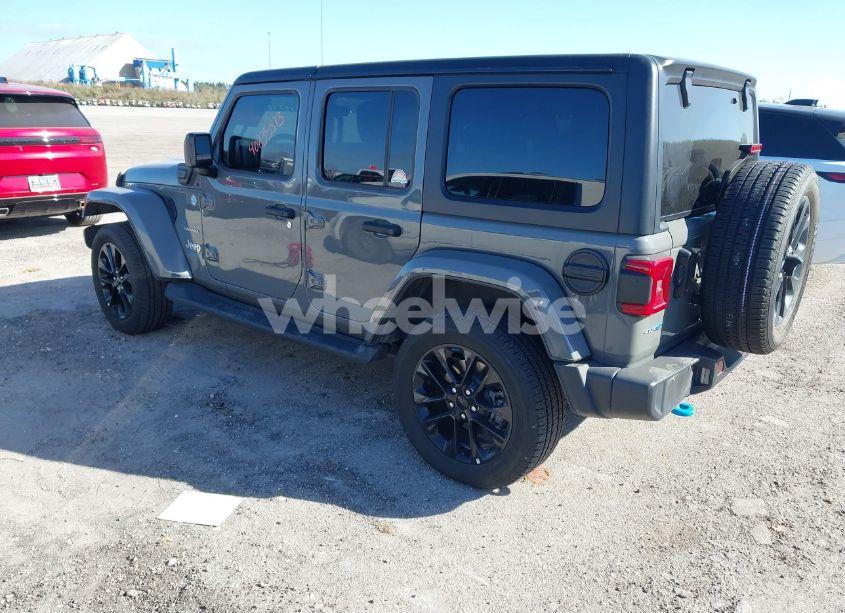 Photo 3 of 2022 Jeep Wrangler 4XE UNLIMITED SAHARA 4X4 (VIN 1C4JJXP61NW198872)