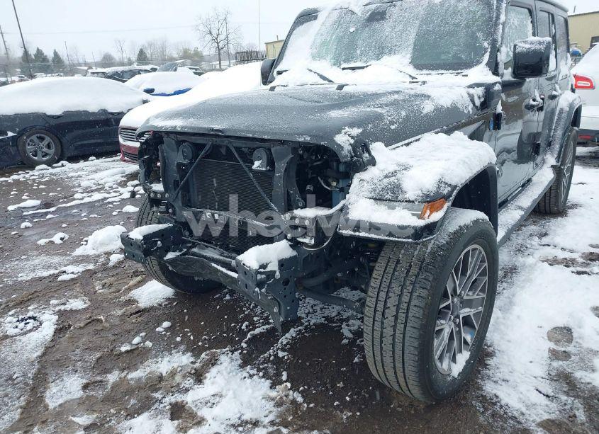 Photo 6 of 2022 Jeep Wrangler 4XE UNLIMITED HIGH ALTITUDE 4X4 (VIN 1C4JJXP61NW239596)