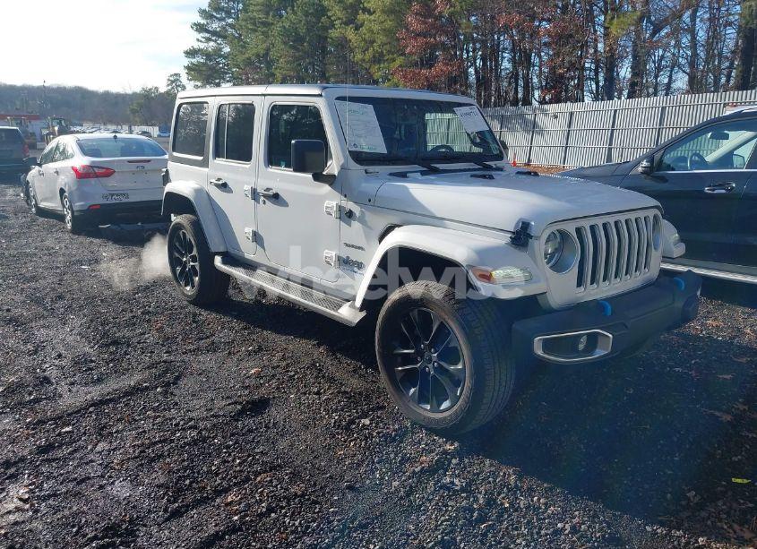 2023 Jeep Wrangler 4XE SAHARA 4X4 (VIN 1C4JJXP61PW554353) main photo