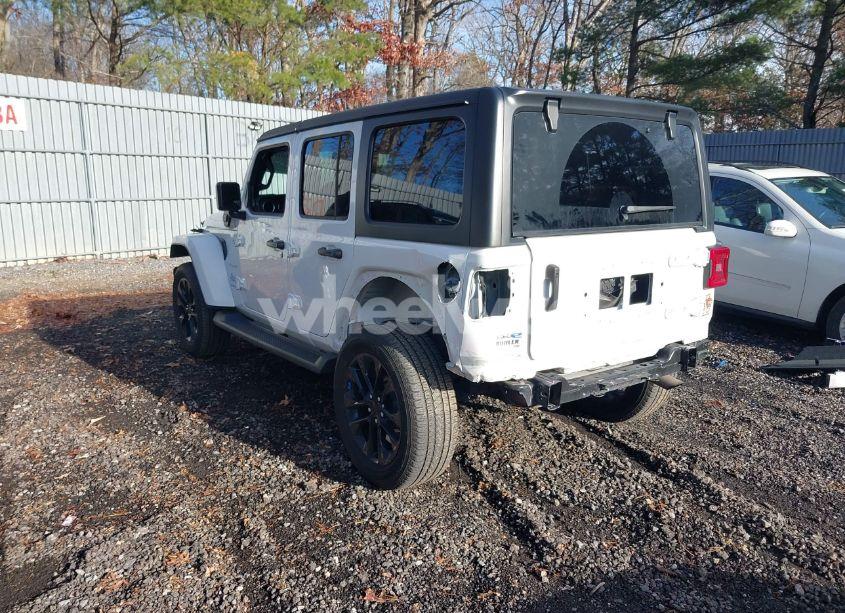 Photo 3 of 2023 Jeep Wrangler 4XE SAHARA 4X4 (VIN 1C4JJXP61PW554353)
