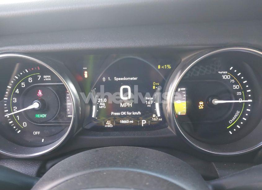 Photo 7 of 2023 Jeep Wrangler 4XE SAHARA 4X4 (VIN 1C4JJXP61PW554353)