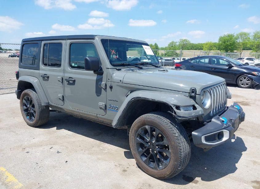 2023 Jeep Wrangler 4XE SAHARA 4X4 (VIN 1C4JJXP61PW630704) main photo