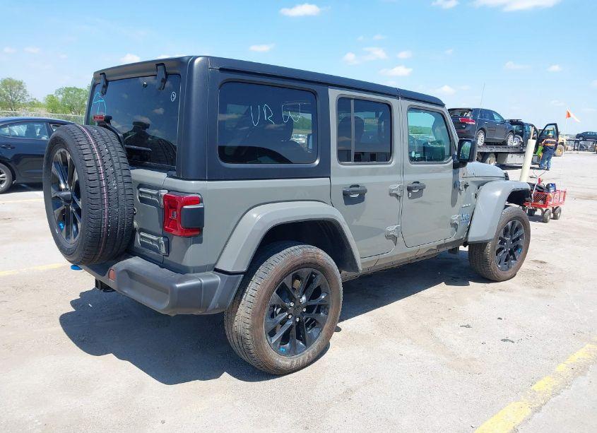 Photo 4 of 2023 Jeep Wrangler 4XE SAHARA 4X4 (VIN 1C4JJXP61PW630704)