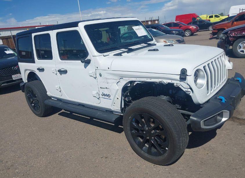 2023 Jeep Wrangler 4XE SAHARA 4X4 (VIN 1C4JJXP61PW646501) main photo