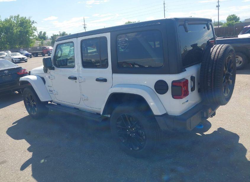 Photo 3 of 2023 Jeep Wrangler 4XE SAHARA 4X4 (VIN 1C4JJXP61PW646501)
