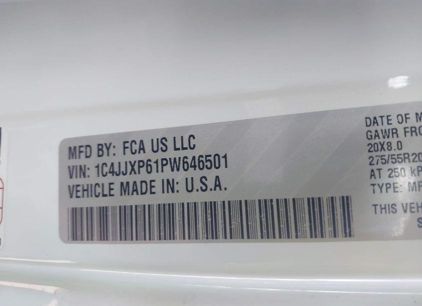 Photo 9 of 2023 Jeep Wrangler 4XE SAHARA 4X4 (VIN 1C4JJXP61PW646501)