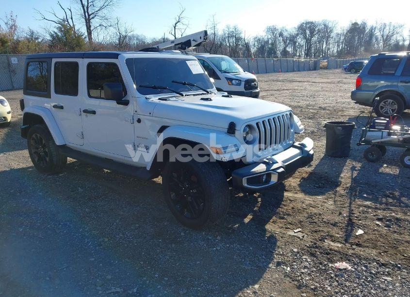 2023 Jeep Wrangler 4XE SAHARA 4X4 (VIN 1C4JJXP61PW684682) main photo