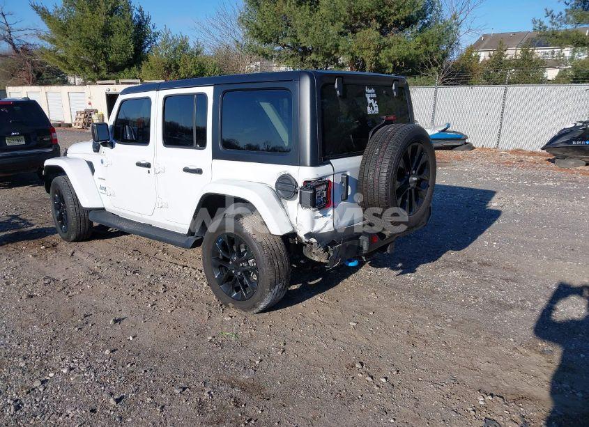 Photo 3 of 2023 Jeep Wrangler 4XE SAHARA 4X4 (VIN 1C4JJXP61PW684682)