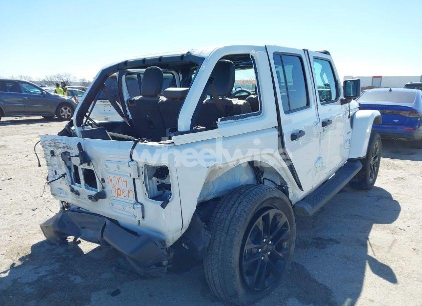 Photo 4 of 2021 Jeep Wrangler 4XE UNLIMITED SAHARA 4X4 (VIN 1C4JJXP62MW724232)