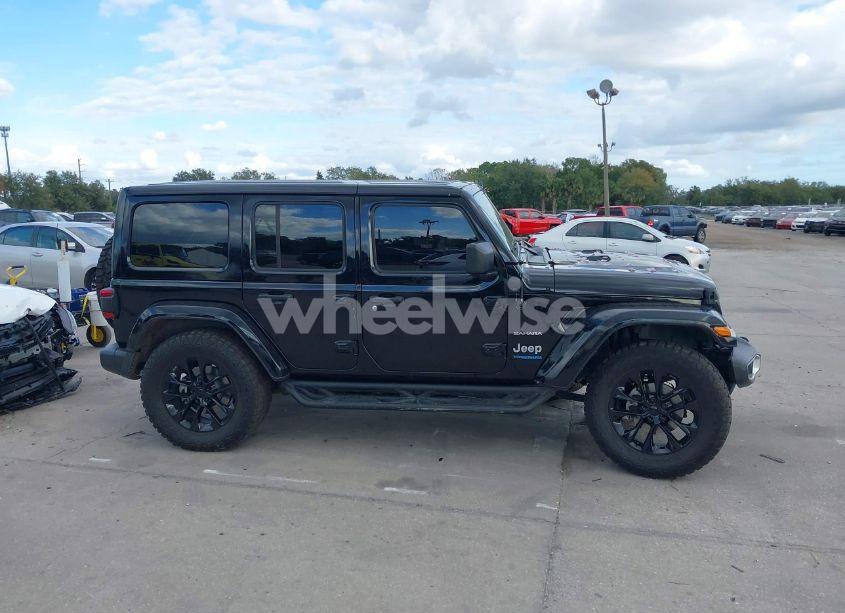 Photo 14 of 2021 Jeep Wrangler 4XE UNLIMITED SAHARA 4X4 (VIN 1C4JJXP62MW745582)