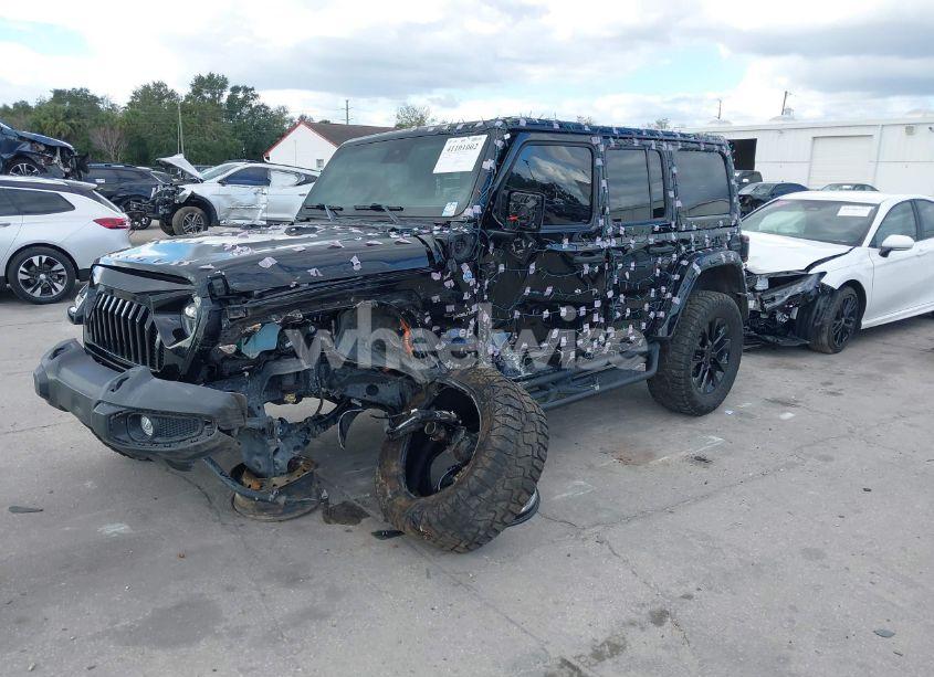 Photo 2 of 2021 Jeep Wrangler 4XE UNLIMITED SAHARA 4X4 (VIN 1C4JJXP62MW745582)