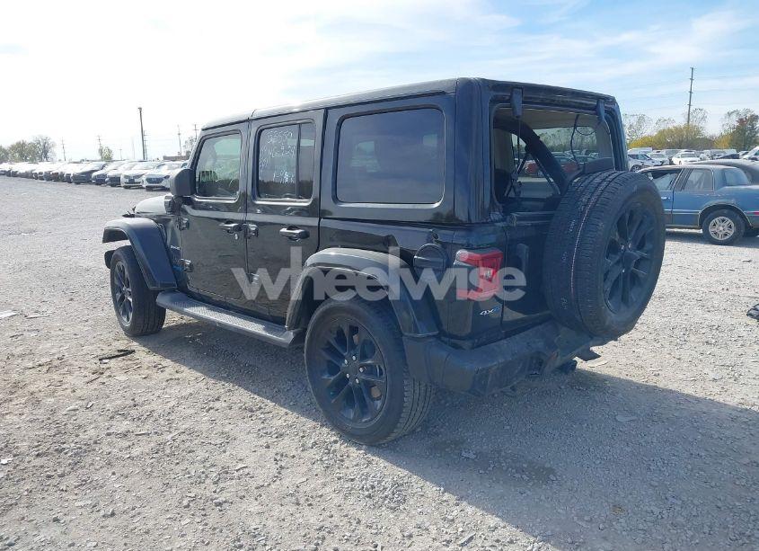 Photo 3 of 2021 Jeep Wrangler 4XE UNLIMITED SAHARA 4X4 (VIN 1C4JJXP62MW857315)