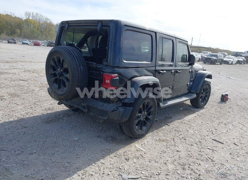 Photo 4 of 2021 Jeep Wrangler 4XE UNLIMITED SAHARA 4X4 (VIN 1C4JJXP62MW857315)