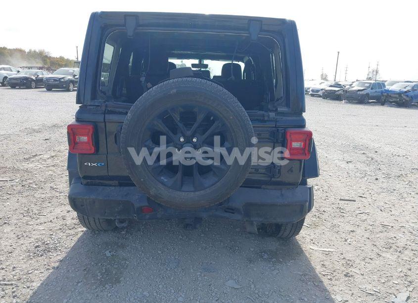 Photo 6 of 2021 Jeep Wrangler 4XE UNLIMITED SAHARA 4X4 (VIN 1C4JJXP62MW857315)