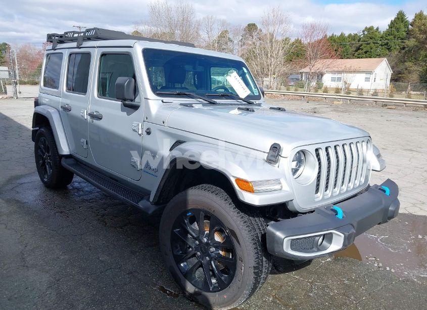 2023 Jeep Wrangler 4XE SAHARA 4X4 (VIN 1C4JJXP62PW562123) main photo