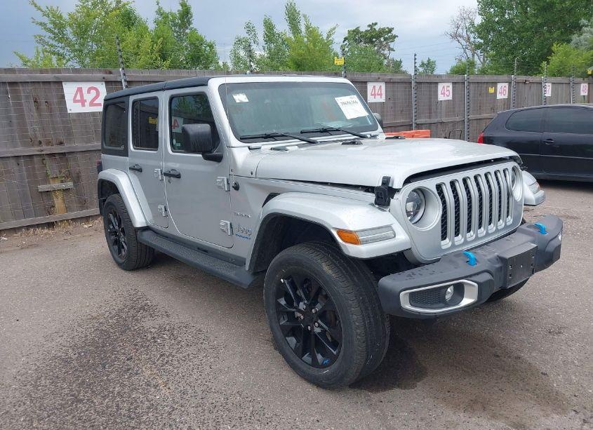 2023 Jeep Wrangler 4XE SAHARA 4X4 (VIN 1C4JJXP62PW627374) main photo