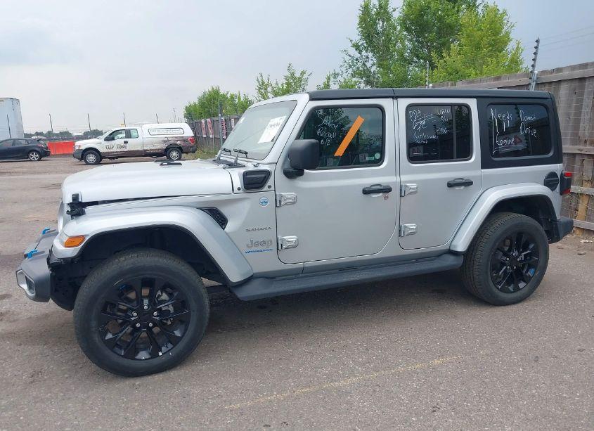 Photo 14 of 2023 Jeep Wrangler 4XE SAHARA 4X4 (VIN 1C4JJXP62PW627374)