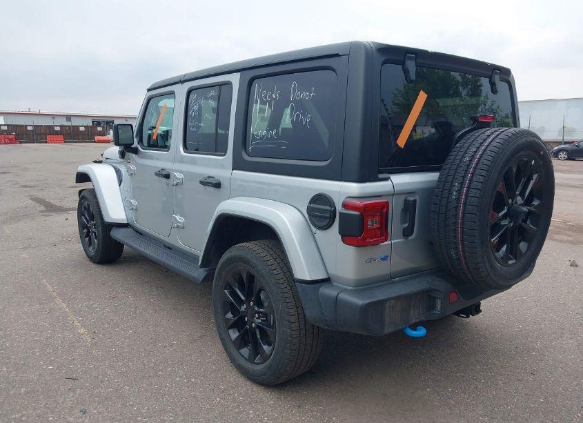 Photo 3 of 2023 Jeep Wrangler 4XE SAHARA 4X4 (VIN 1C4JJXP62PW627374)