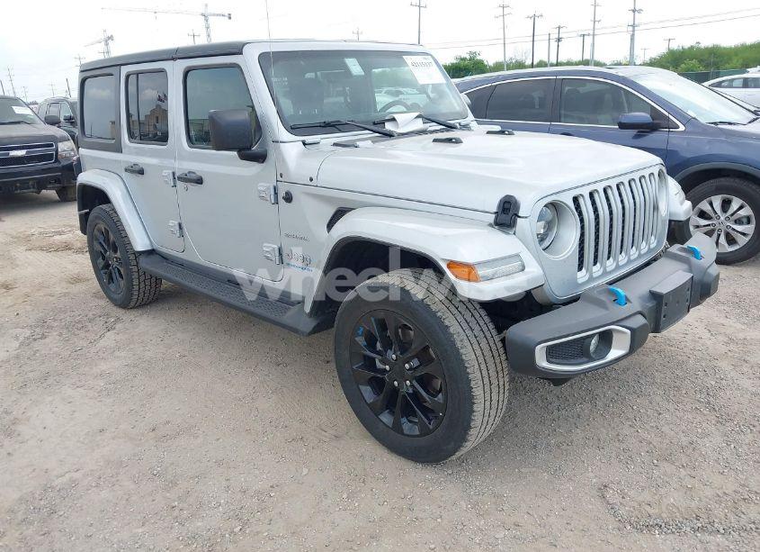 2023 Jeep Wrangler 4XE SAHARA 4X4 (VIN 1C4JJXP62PW627455) main photo