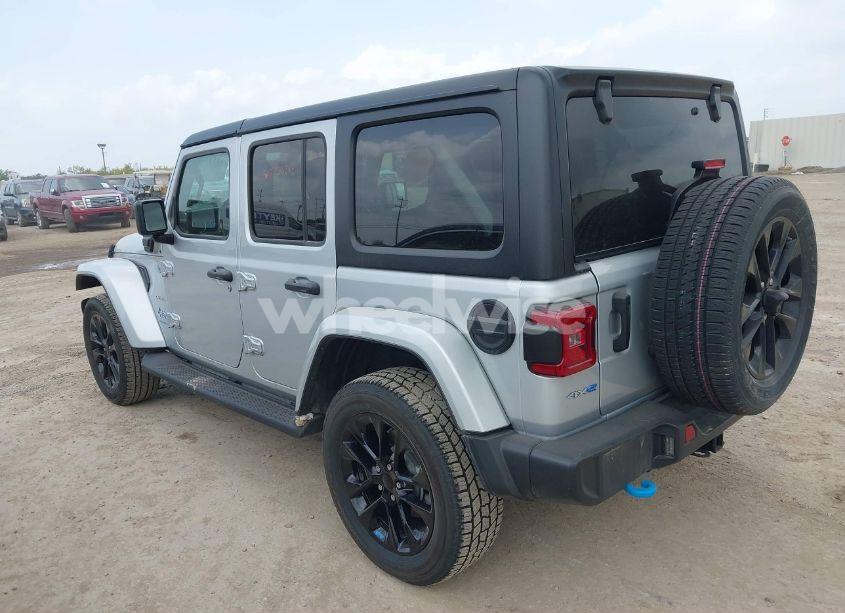 Photo 3 of 2023 Jeep Wrangler 4XE SAHARA 4X4 (VIN 1C4JJXP62PW627455)