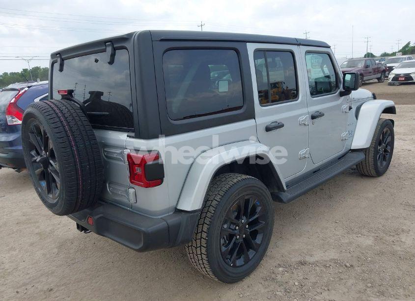 Photo 4 of 2023 Jeep Wrangler 4XE SAHARA 4X4 (VIN 1C4JJXP62PW627455)